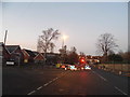 Road works on Station Road, Dorking