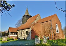 TQ6496 : St Giles Parish Church, Mountnessing by Chris Morgan