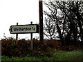 Roadsign on Park Road