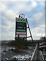 Sign for Wolstanton Retail Park