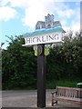 Hickling village sign