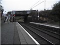 Petershill Road crosses the railway and provides access to Barnhill station