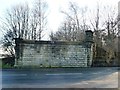 Southern bridge abutment, Leadwell Lane [A654]