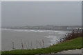 Borth in the rain on New Year