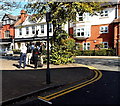 Film crew on an Alderley Edge corner