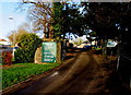 Entrance to Brynglas House, Newport