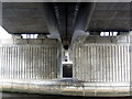 Massive piers under the Blaydon Road Bridge