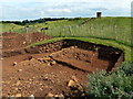 SK7511 : Archaeological dig at Burrough Hill Iron Age Hillfort by Mat Fascione