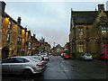 Market Square in Stow-on-the Wold on New Year