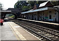 Platform 1 at Alderley Edge railway station