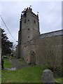 The tower of Culmstock church