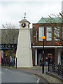 Millennium Clock Tower in Littlehampton, West Sussex