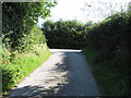 Loughaveely Road approaching its junction with Leeter Road