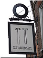 Sign for The Blacksmith and The Toffeemaker, St. John Street, EC1