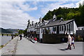 SH6918 : The George III Hotel and Mawddach Trail, Penmaenpool by Phil Champion