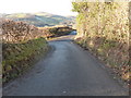 Road junction above Llanfair Talhaiarn