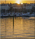 J5082 : Sunset, Bangor Harbour by Rossographer