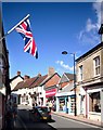 Flag in the High Street