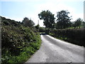 View south along Keady Road from the junction with Loughaveely Road