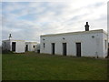 NT7277 : Coastal East Lothian : Ancillary Buildings at Barns Ness Lighthouse by Richard West