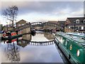 SE1416 : Huddersfield Broad Canal, Aspley Basin by David Dixon