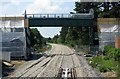 The new footbridge replacing Tubbs Crossing