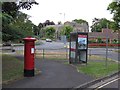 Postbox and telephone on the corner of Wain-A-Long Road