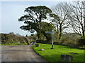 Signpost and road junction, Barkingdon 