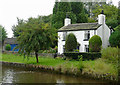 Canalside cottage by Dryhurst Wood, Cheshire