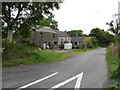 Derelict farmhouse and out-buildings at the western end of Callaghans Road