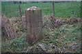 Milestone at the crossroads above Higher Hodder Bridge