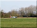 Plane on Laddingford Airfield