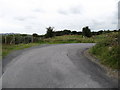 Hairpin bend at the eastern end of Callaghans Road