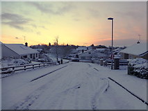 H4672 : Snow, Knockgreenan Avenue, Omagh by Kenneth  Allen