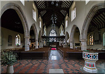 TQ5243 : Interior, St John the Baptist church, Penshurst by J.Hannan-Briggs
