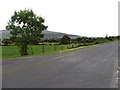 View south along Tullymacreeve Road from the junction with Back Road