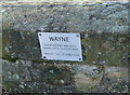 Memorial to Wayne