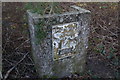 Mileage marker on the Trans Pennine Trail