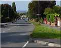 View west along Scraptoft Lane