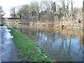 The Trent & Mersey Canal, semi-frozen at Anderton