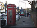 K2 phone box, Jerningham Road