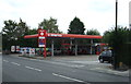 Service station on Burncross Road (B6546)