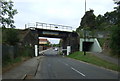 Railway bridge over Cart Road