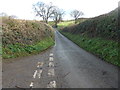 Road junction near Pant Idda