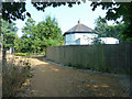 Footpath by Park Stile Lodge