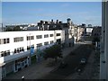 View north up High Street from the top floor of the Star Hotel