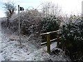 Public footpath to Milton Green