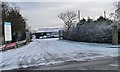 Entrance to Canalside Works, Tattenhall