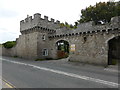 Entrance to Gwrych Castle