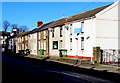 Cardiff Road houses towards the Full Moon, Aberdare